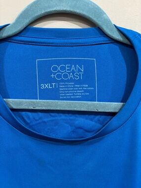 Ocean + Coast Men's Long Sleeve Tee — Blue